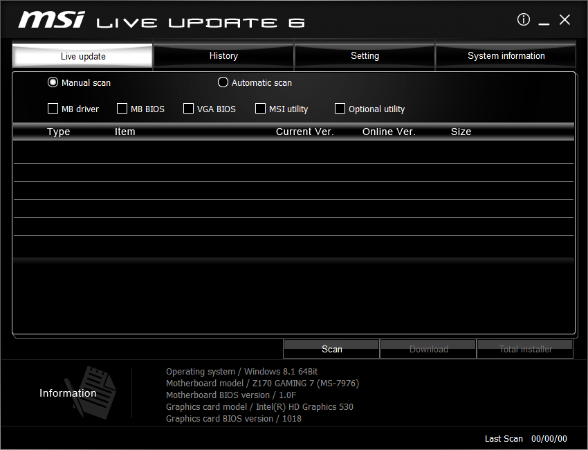 autoualizar bios asus pelo windows