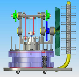 Stirling evaporative hot sale cooler