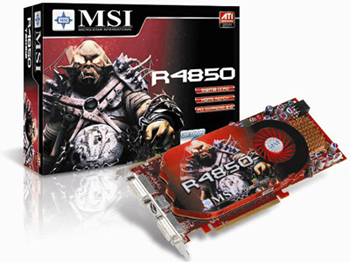 MSI unveils R4870 & R4850 Series Graphics Cards The best