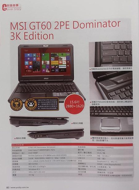 Купить Ноутбук Msi Gt60 2pc Dominator