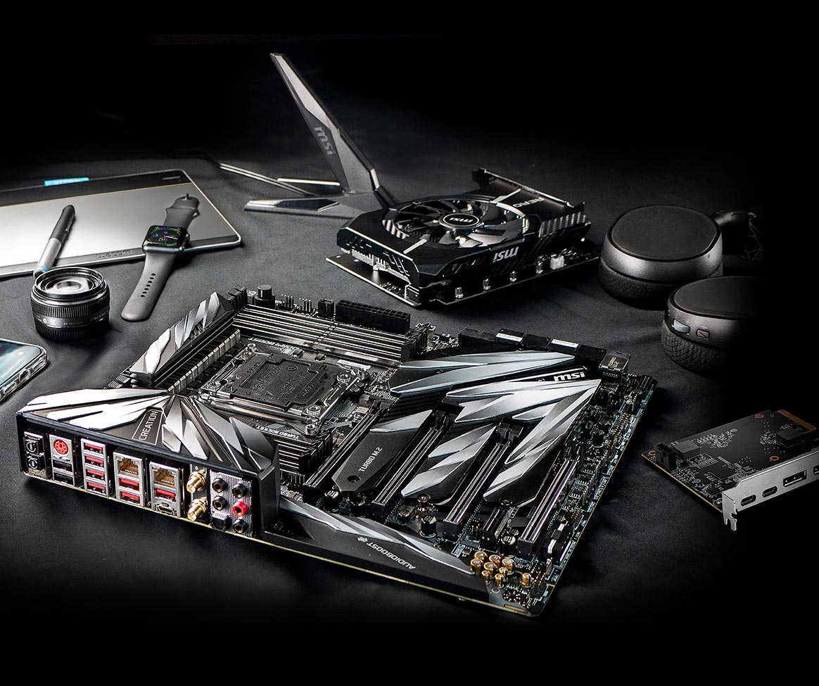 The Productive 4K Video Editing PC Build MSI Motherboard