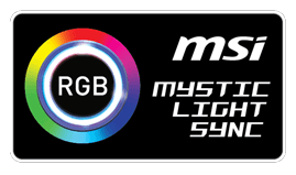 PC Case Lighting First Choice – MSI RGB Motherboard & Mystic Light Sync