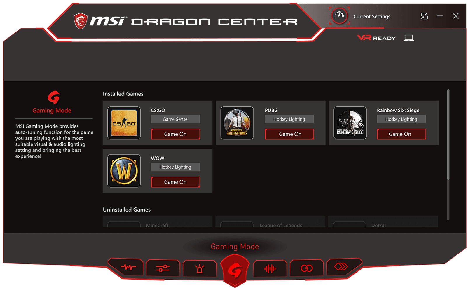 msi center temperature msi center temperature
