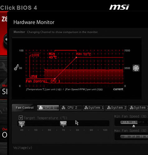 Как настроить монитор msi. MSI BIOS Hardware Monitor. Hardware Monitor в биосе. MSI click BIOS 5 Hardware Monitor. Hardware Monitor в биосе MSI.