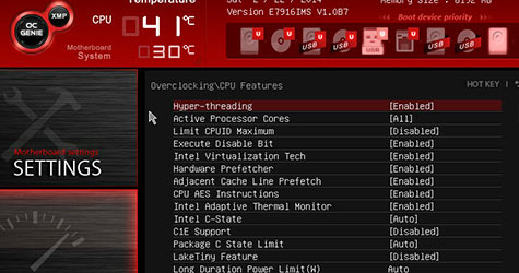 Msi uefi bios установка windows