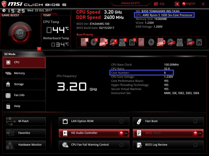 AMD Ryzen 5 1600 8-Core Revealed | MSI B350 TOMAHAWK MOTHERBOARD