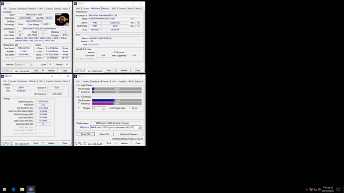 PC/タブレット PCパーツ AMD Ryzen 5 1600 8-Core Revealed | MSI B350 TOMAHAWK MOTHERBOARD