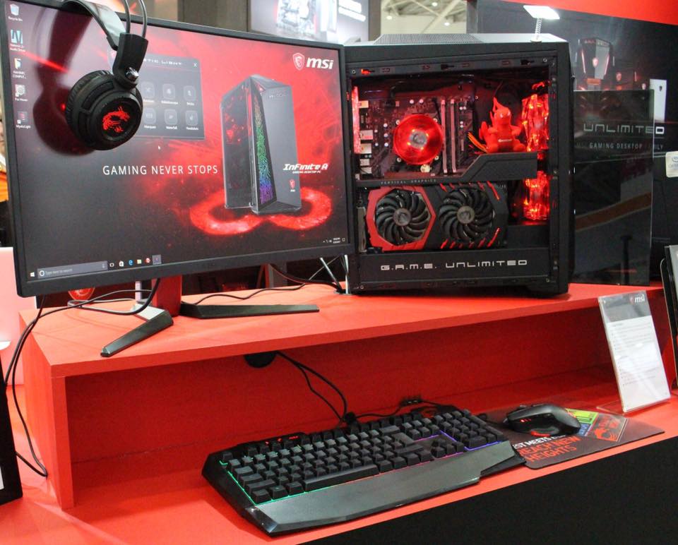 Computex 2017 : Le PC gamer Infinite A chez MSI