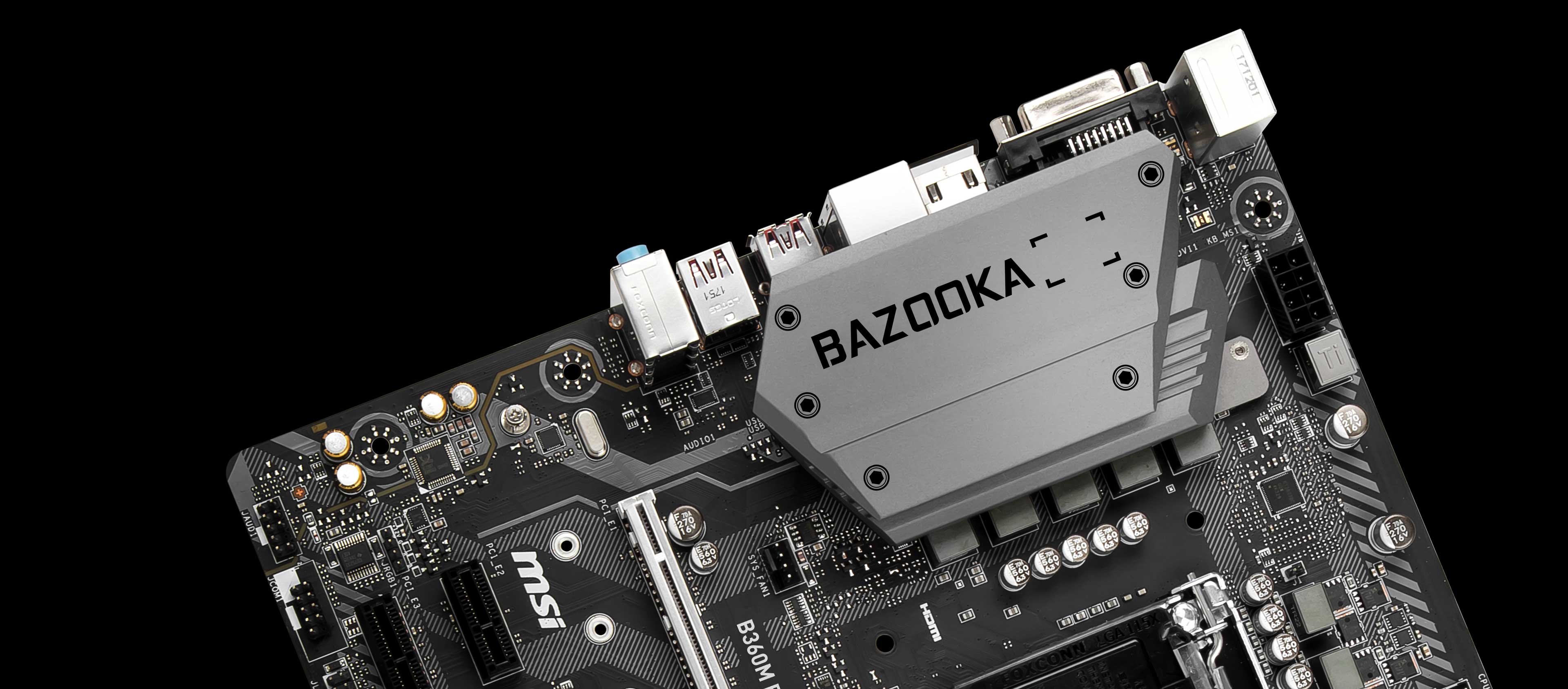 B360m hot sale bazooka motherboard