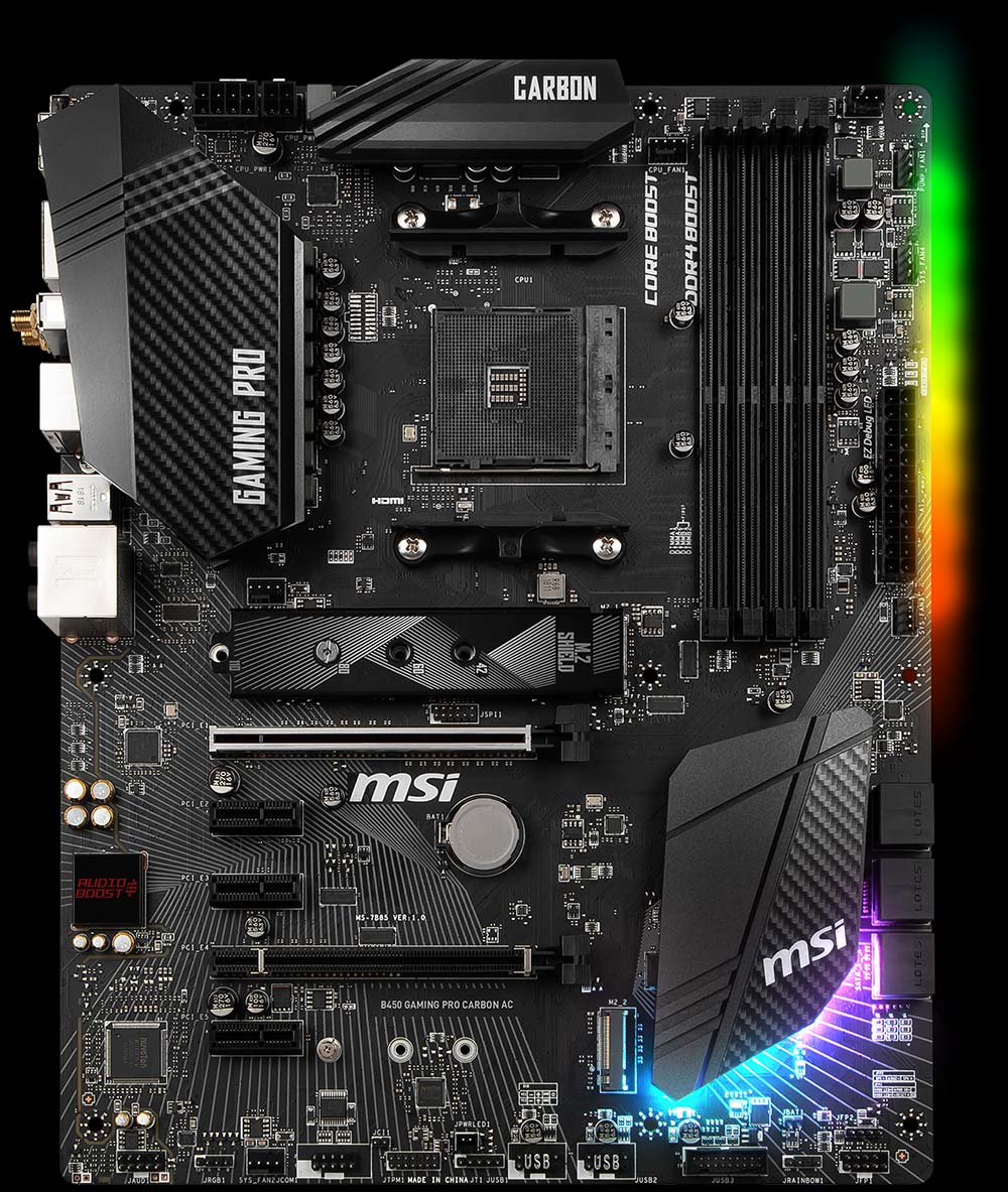 B450 GAMING PRO CARBON AC | Motherboard - The world leader in ...