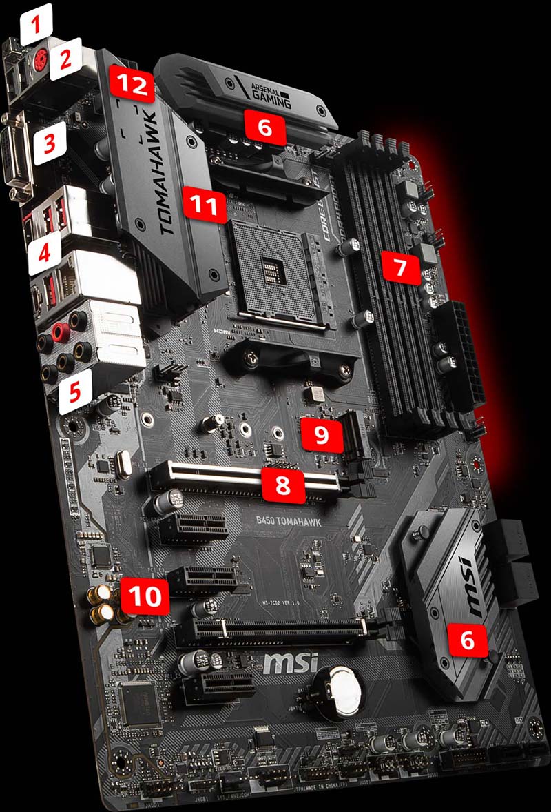 B450 TOMAHAWK | Motherboard - The World Leader In Motherboard Design ...