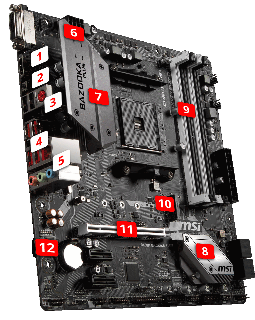 B450M BAZOOKA PLUS | Motherboard - The world leader in motherboard ...