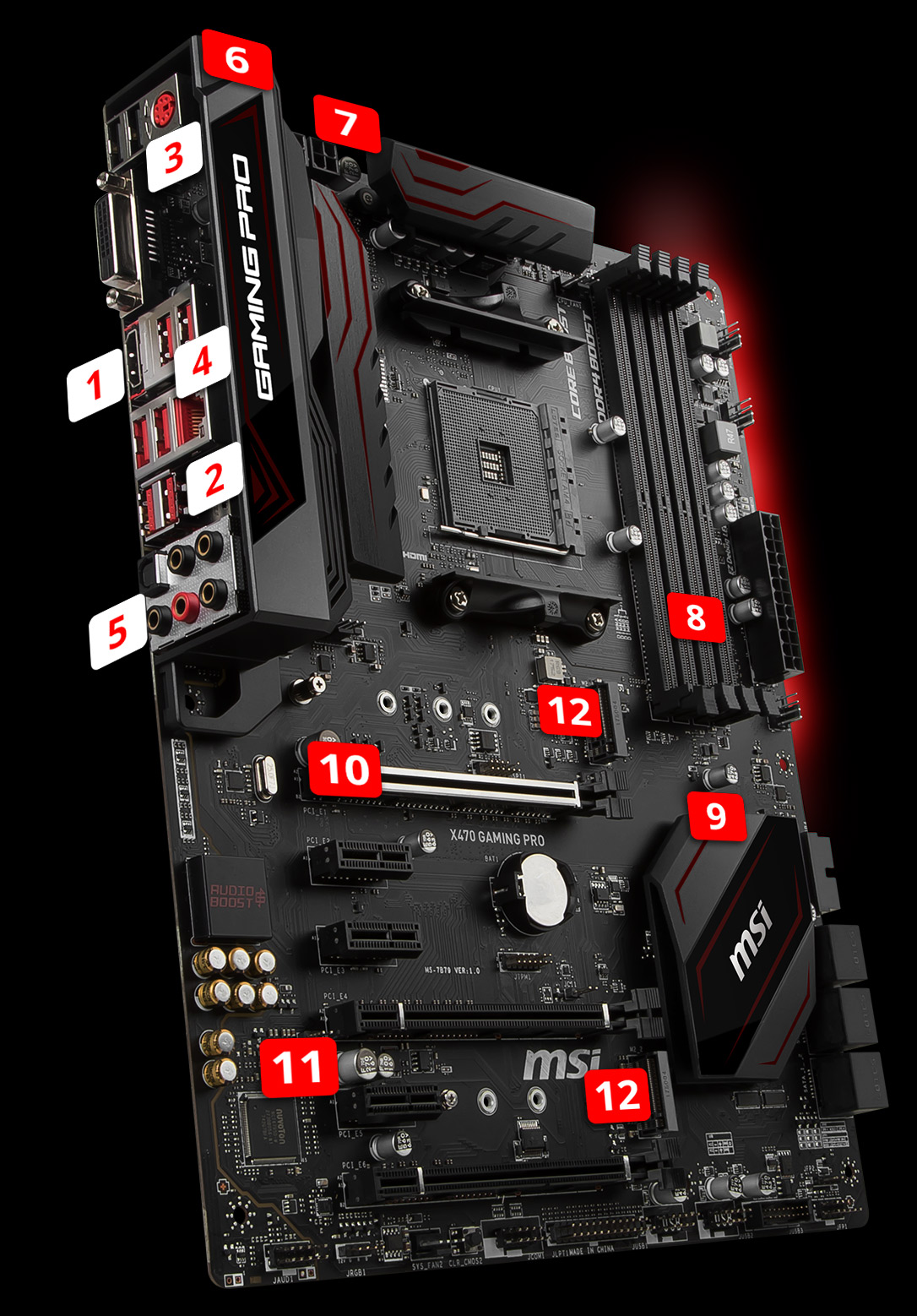 X470 GAMING PRO | Motherboard - The world leader in motherboard design