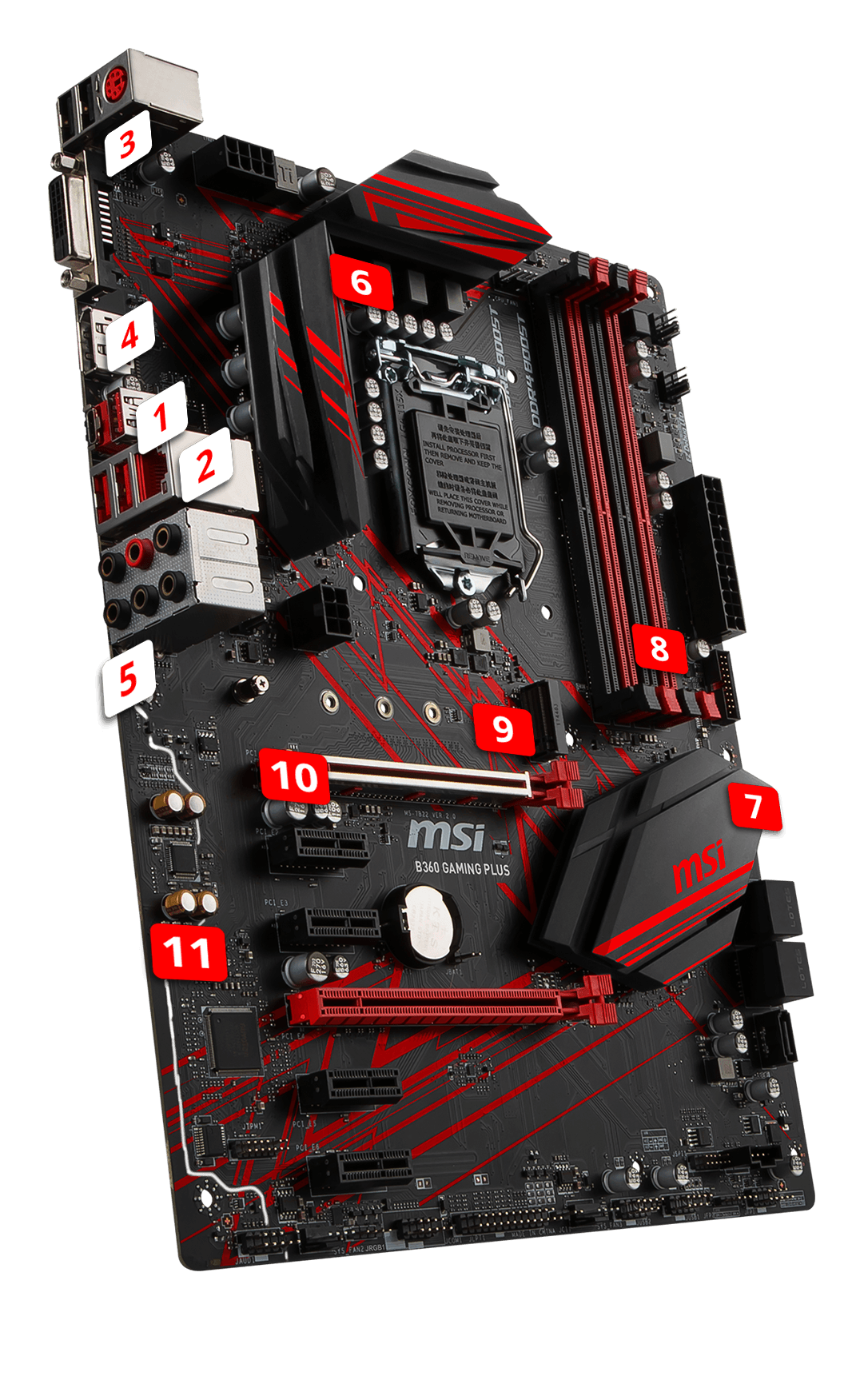 MSI B360 Gaming Plus – ToniX Computer