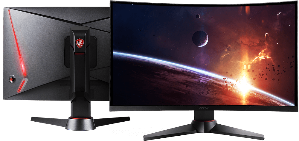 MSI 24" Monitor Optix MAG24C - Schwarz - 1 ms VESA Adaptive-Sync