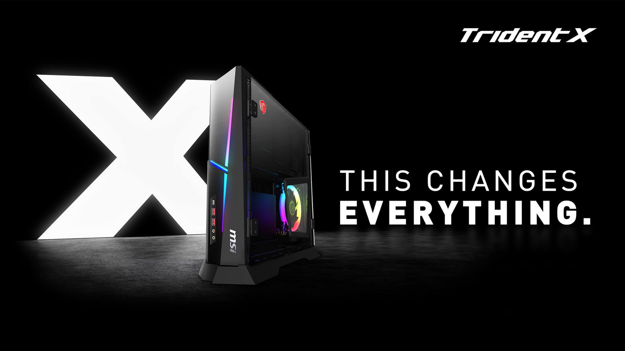 PC de Bureau Gamer - MSI TRIDENT X 11TE-2060FR - Intel Core I9