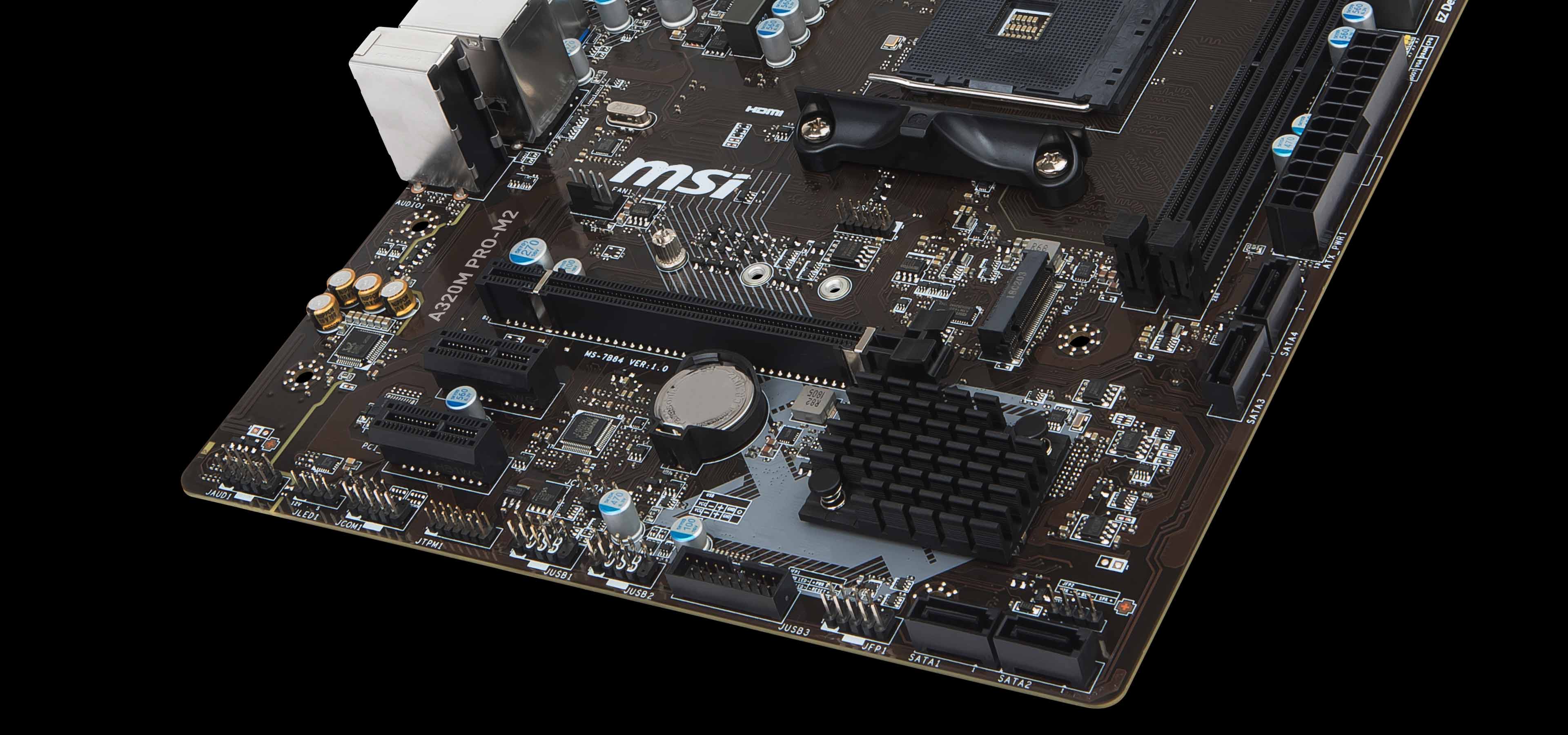 A320M PROM2 Motherboard The world leader in motherboard design
