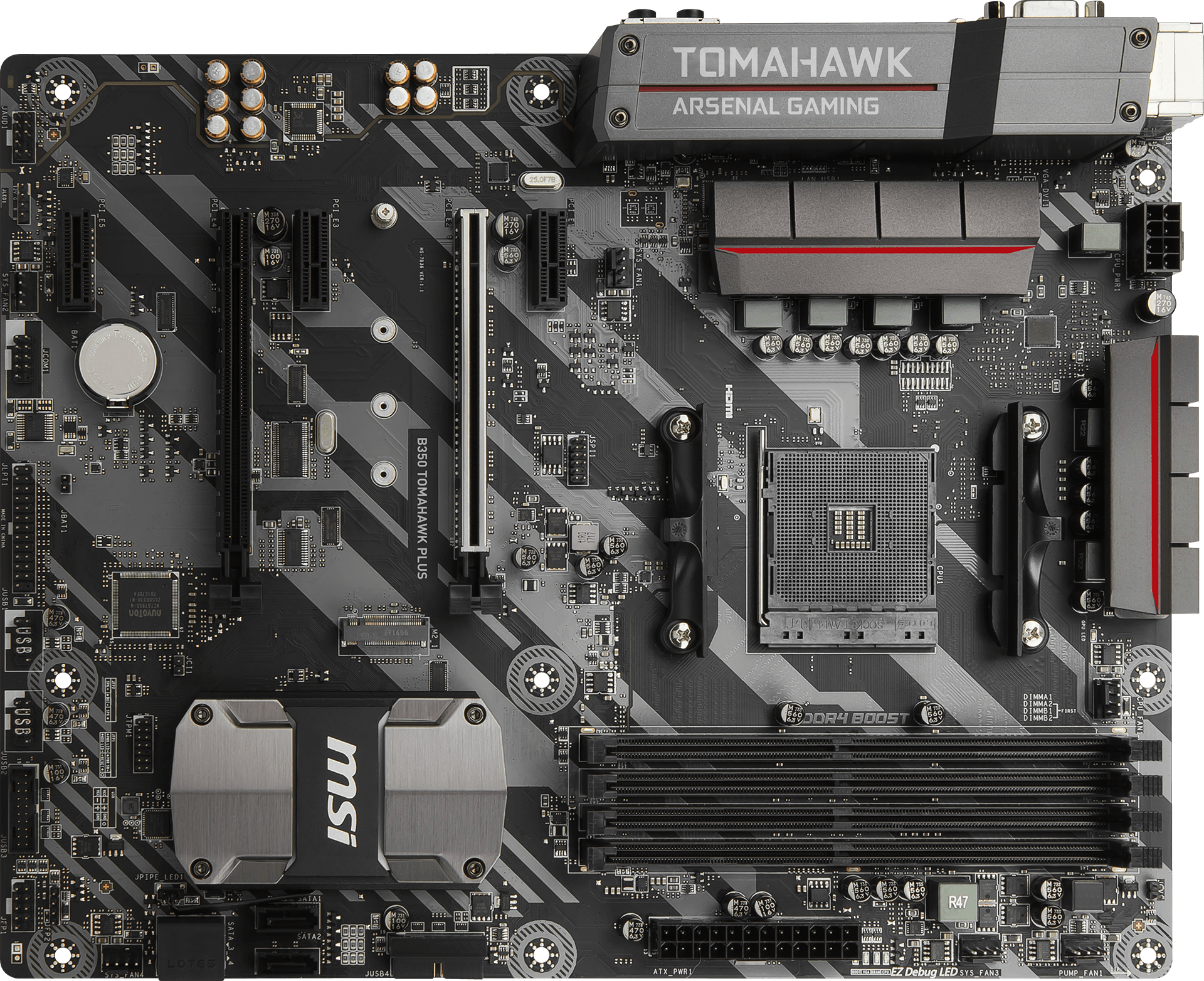 B350 TOMAHAWK PLUS | Motherboard - The world leader in motherboard