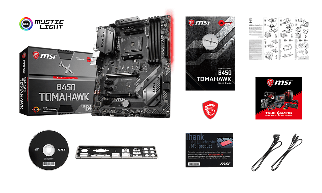 MSI B450 Tomahawk AM4 DDR4 | Jawa