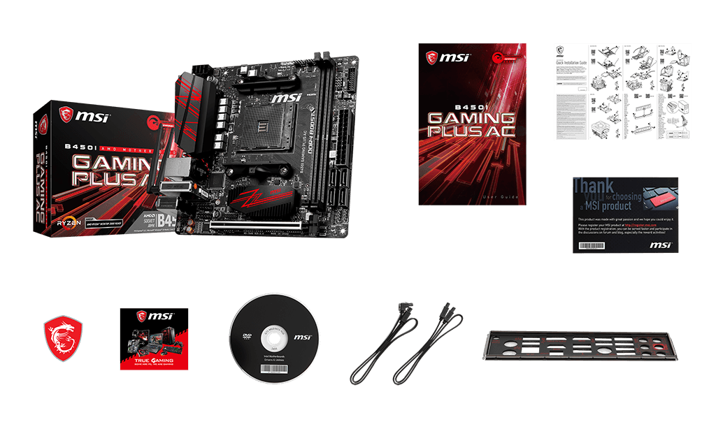 Specification B450I GAMING PLUS AC | MSI Global - The Leading 