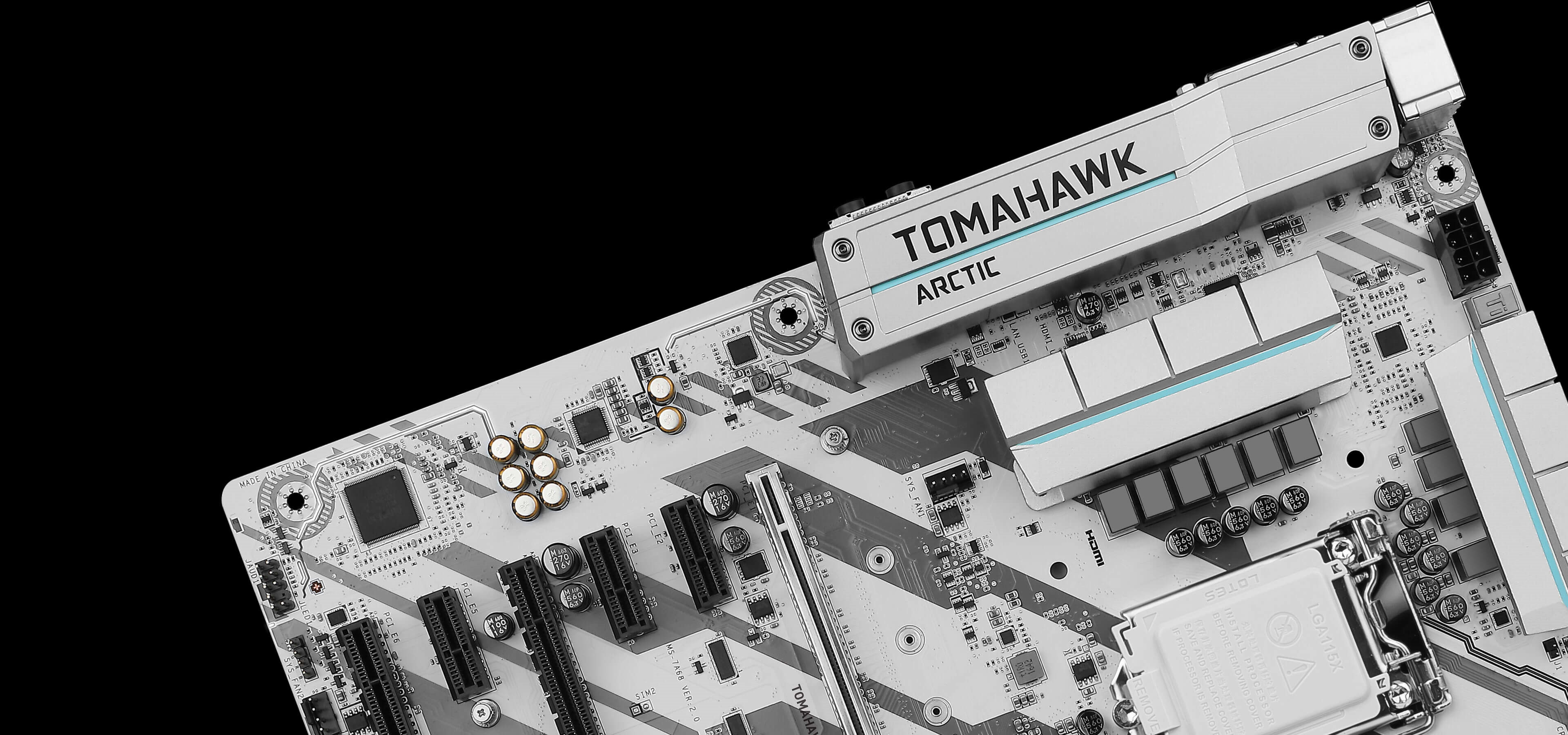 MSI Z270 Tomahawk Arctic Socket LGA1151 Gaming Motherboard