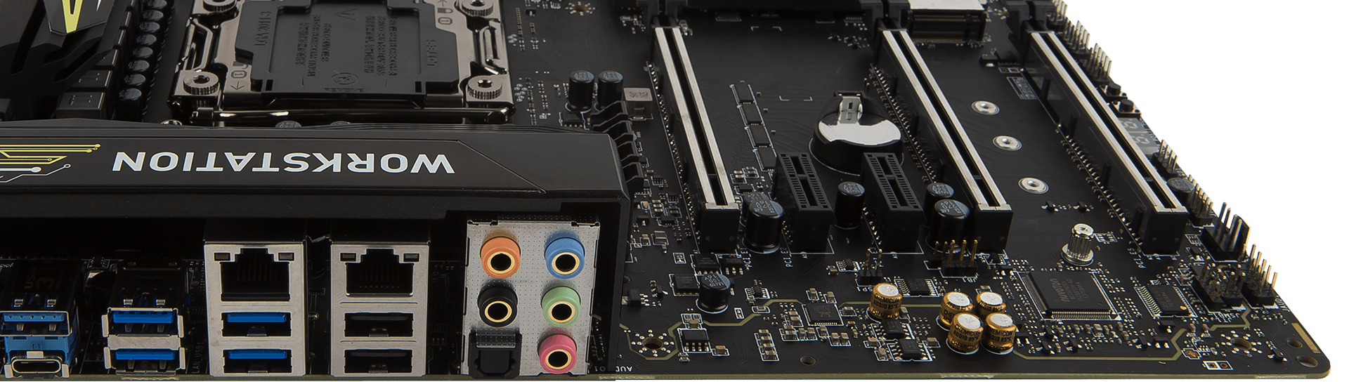 MSI X99A Workstation Intel Socket LGA2011 Extended ATX Motherboard