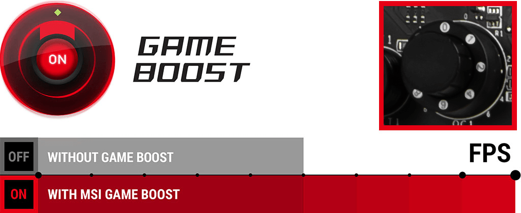 Game Boost 1 second overclocking