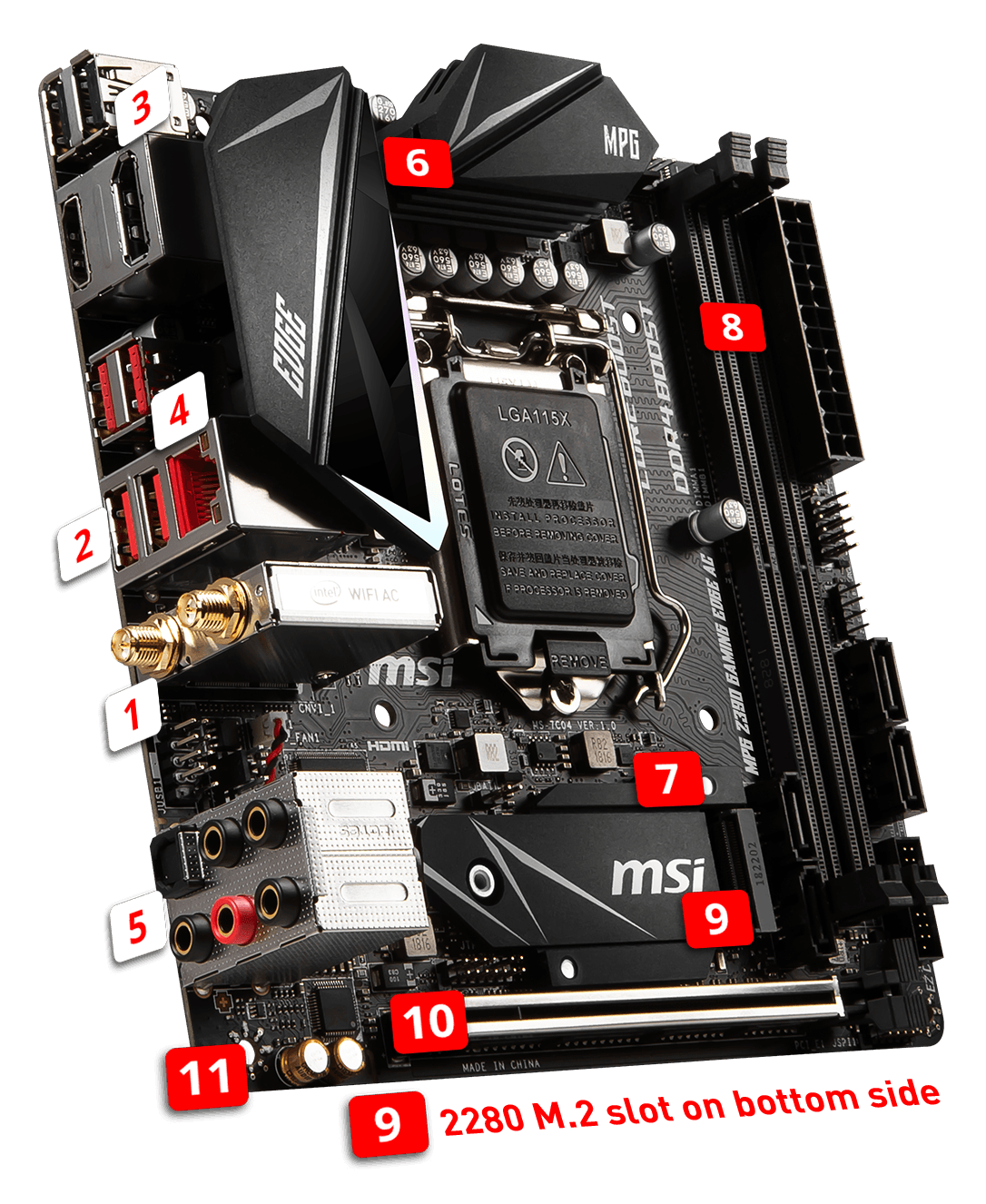 Msi z390 gaming edge ac подключение вентиляторов