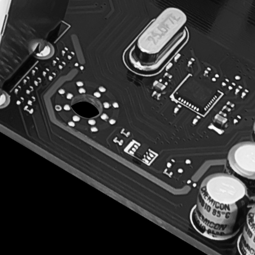 Isolated audio design with Isolated Audio with RGB LED Line