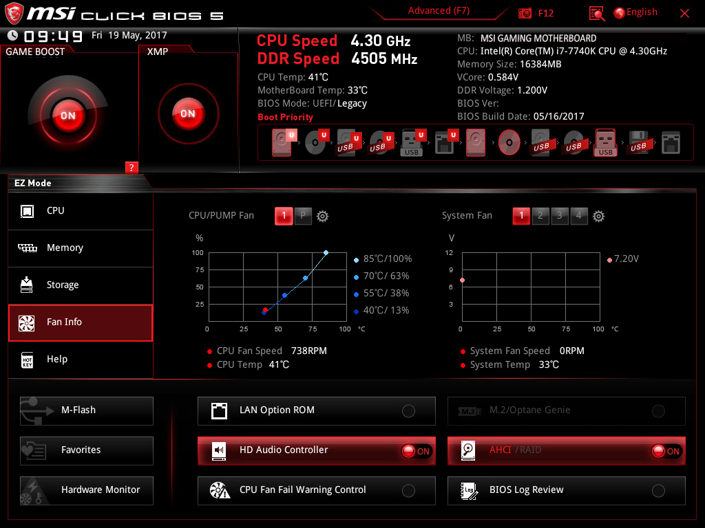 MSI X299 TOMAHAWK AC Arsenal Gaming Intel X299 LGA 2066 DDR4 USB 3.1 SLI ATX Motherboard