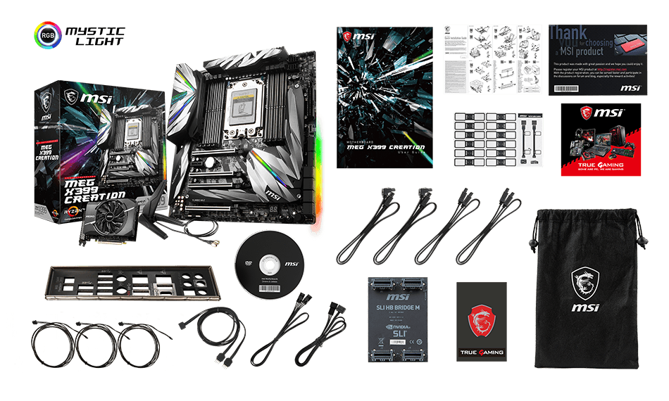 Specification MEG X399 CREATION | MSI USA