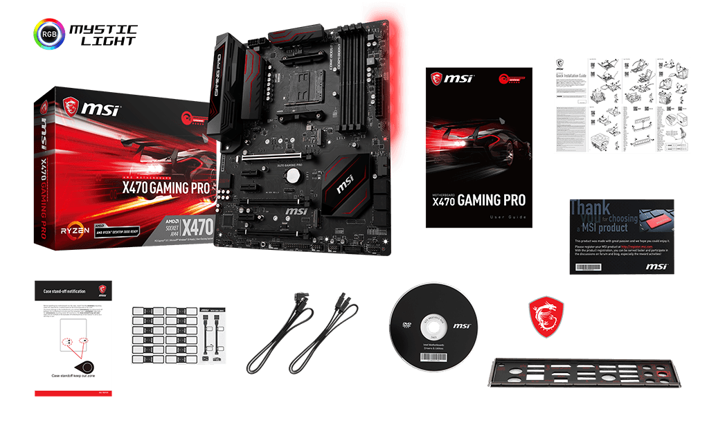 Specification X470 GAMING PRO | MSI Global - The Leading Brand in 