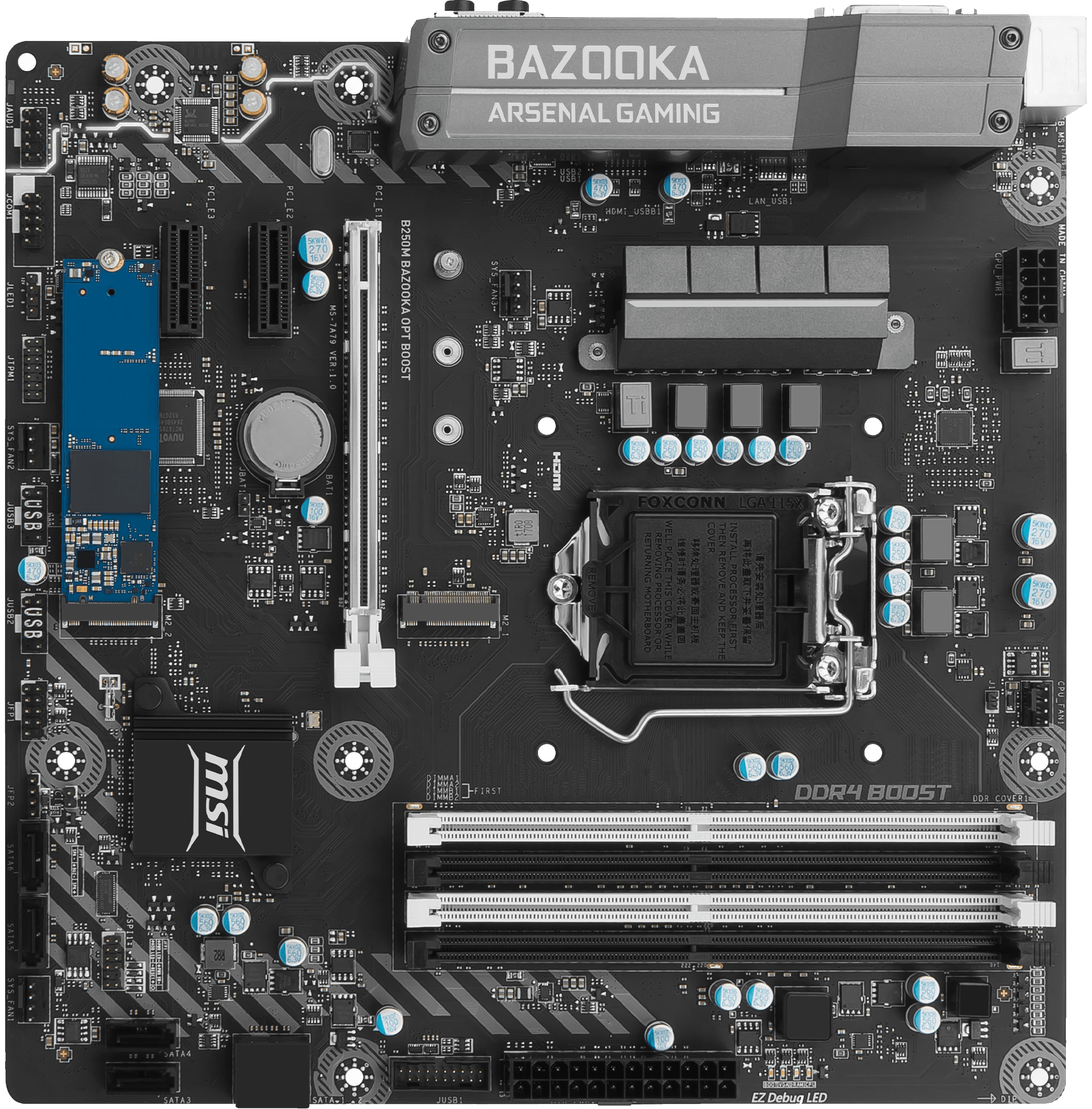 msi smart tool b250m