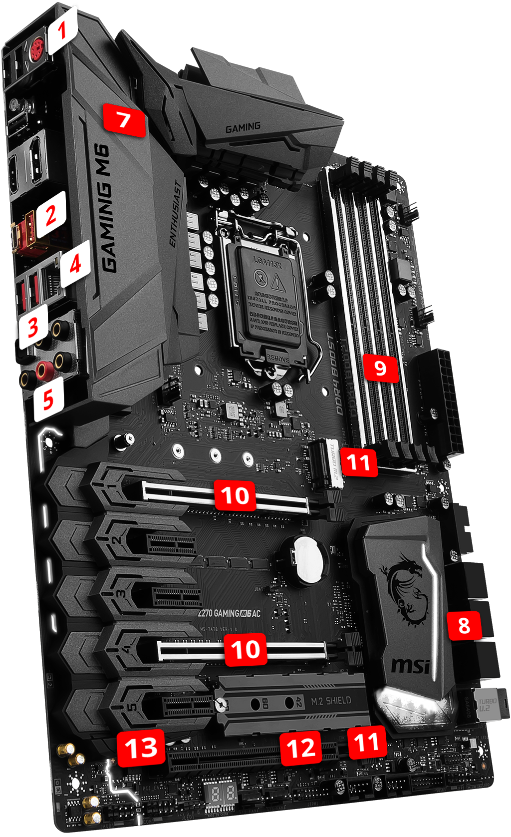 Msi z270 gaming m6 ac обзор