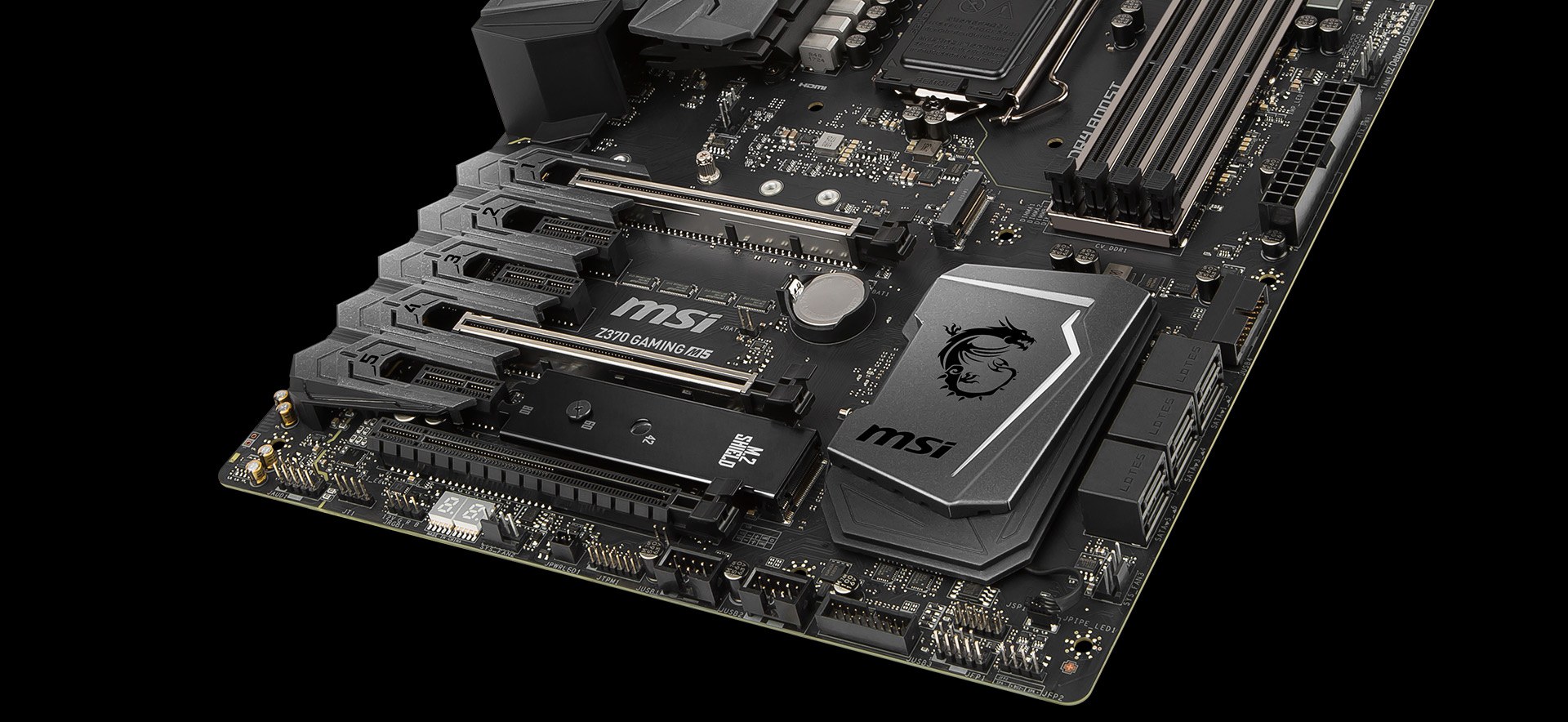 MSI Z370 GAMING M5 Enthusiast Intel Coffee Lake LGA 1151 Gaming Motherboard