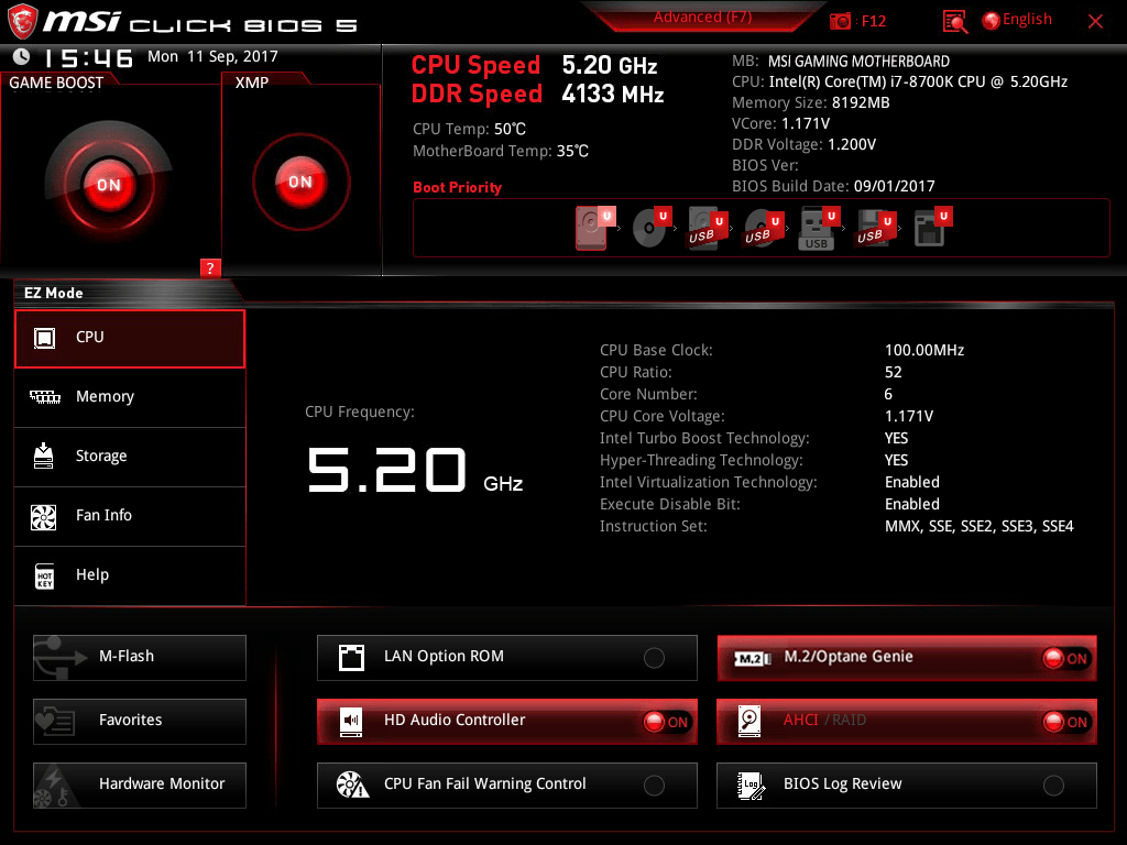 Msi b360m pro vdh bios настройка