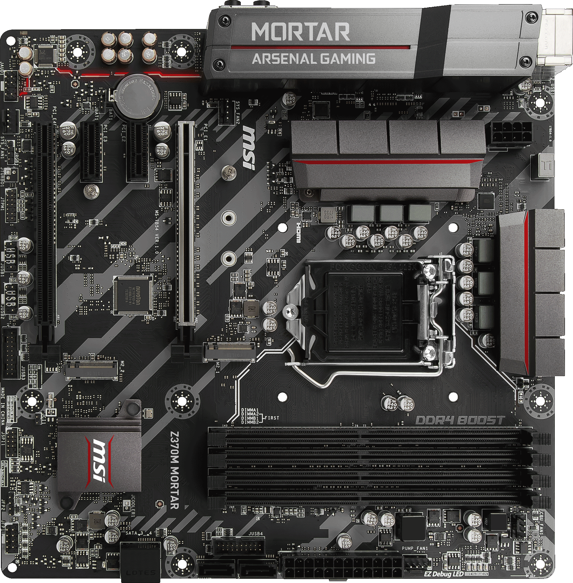 Z370M MORTAR | Motherboard - The world leader in motherboard design ...