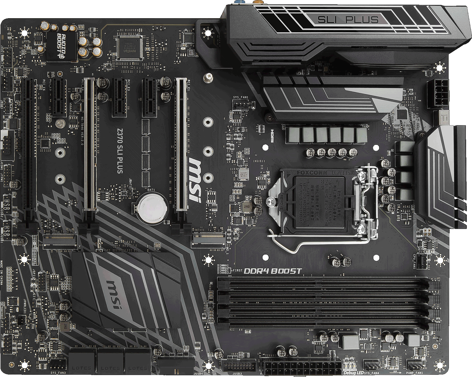 Msi z370 sli plus обзор