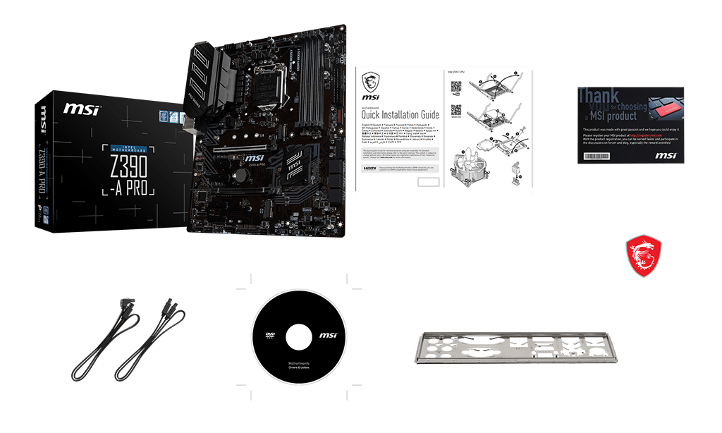 Tyr Bedøvelsesmiddel lektier MSI Z390-A Pro