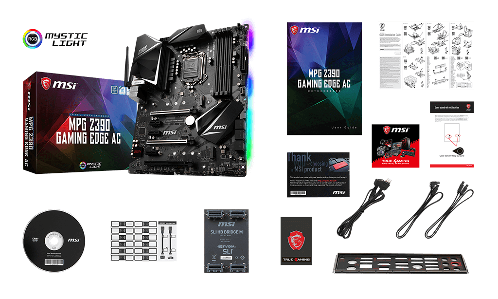 Specification Mpg Z390 Gaming Edge Ac Msi Global