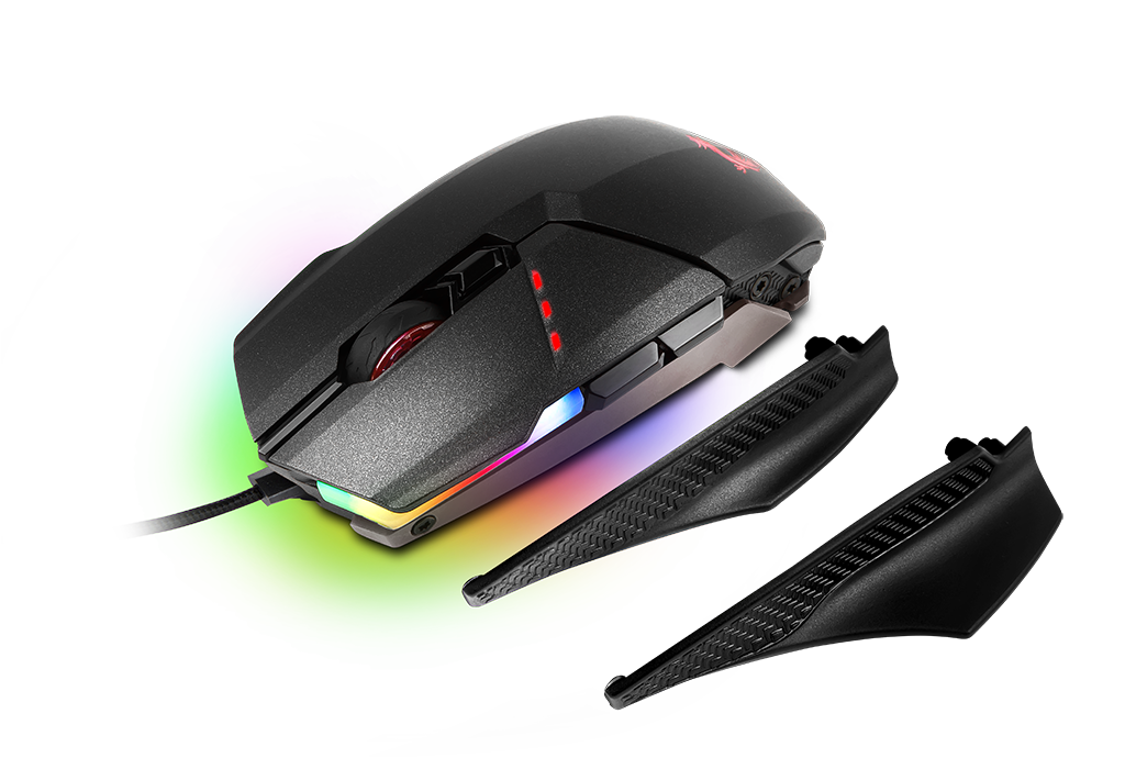 msi clutch gm60 rgb gaming mouse