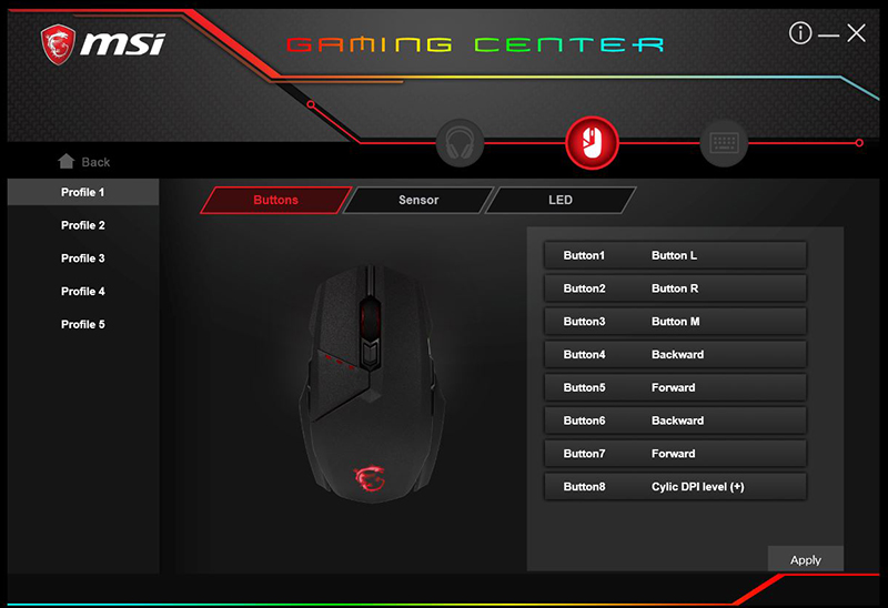 msi gaming g series mouse