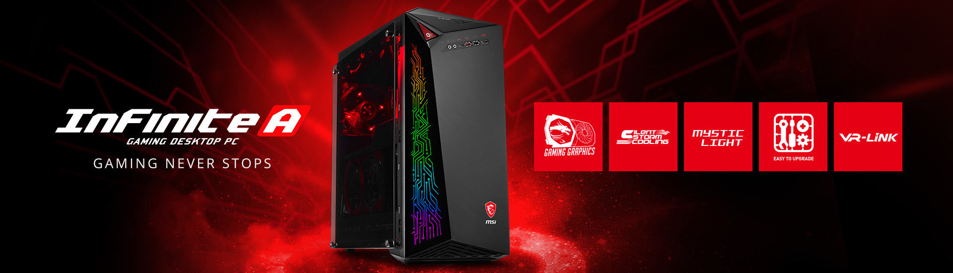 Infinite A  A Powerful Gaming desktop PC with Infinite