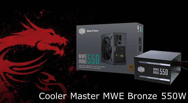 cooler master mwe bronze 550w