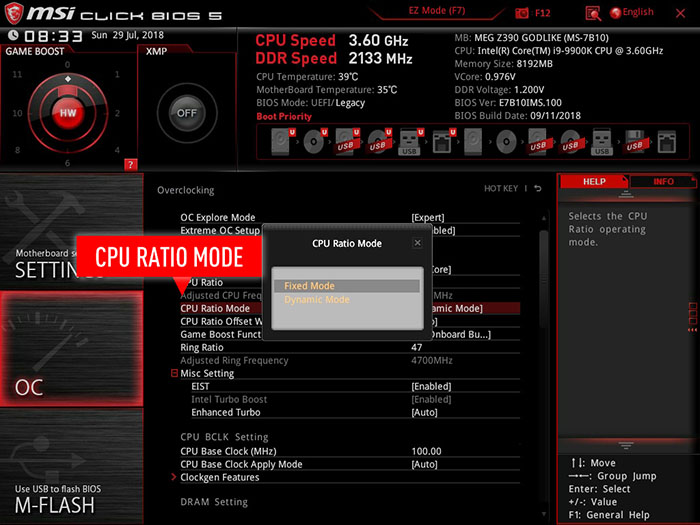 clockgen overclock