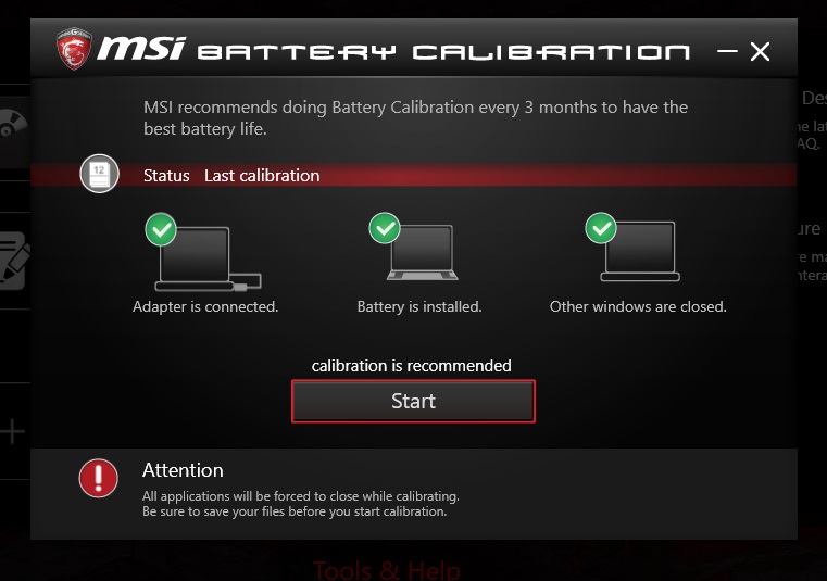 msi dragon center not working