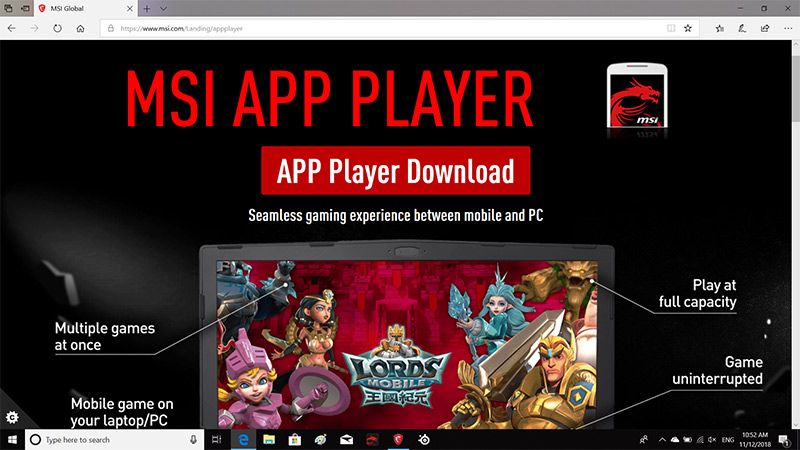 Msi app player for macro