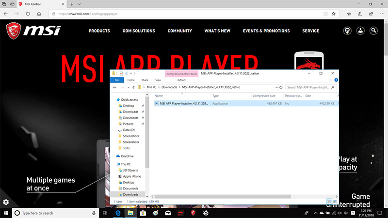 Msi app player что это