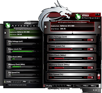 Как разогнать процессор через msi afterburner