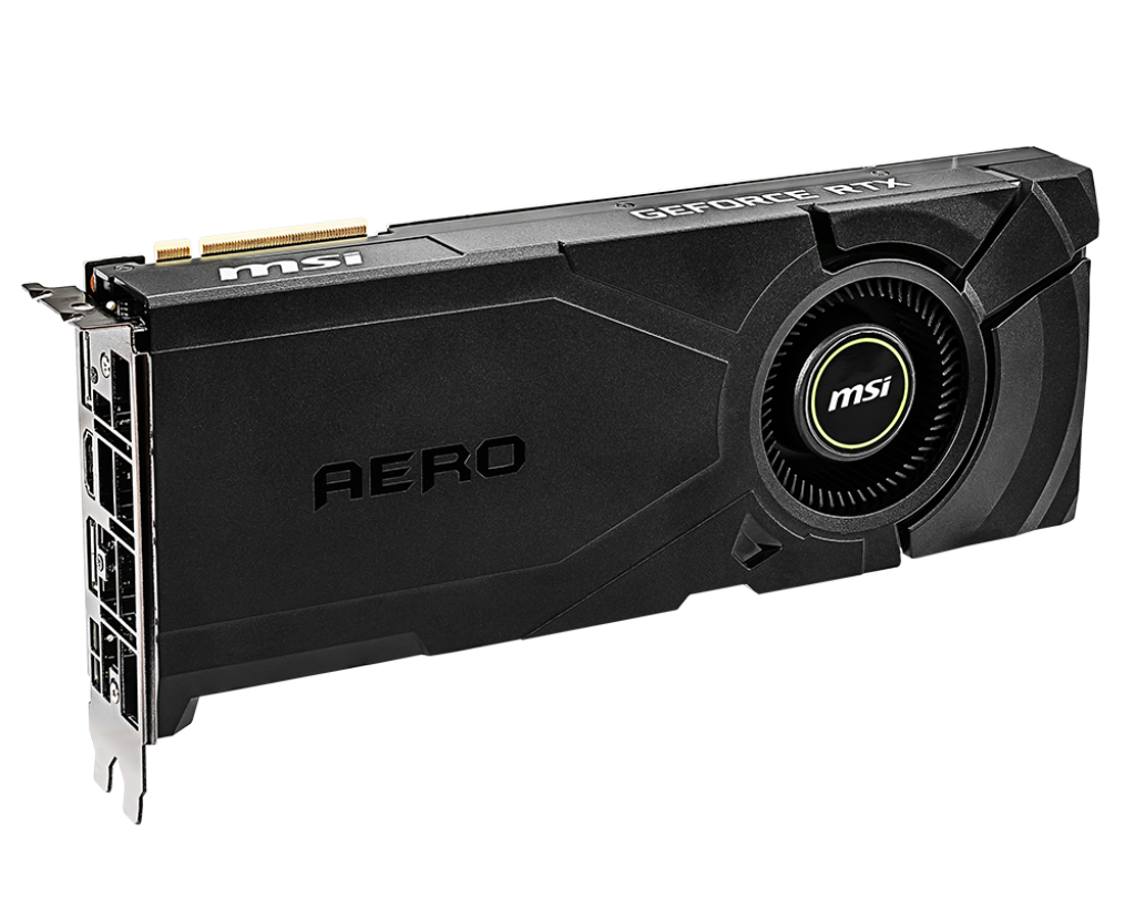 動作品】MSI Geforce RTX2080ti AERO-